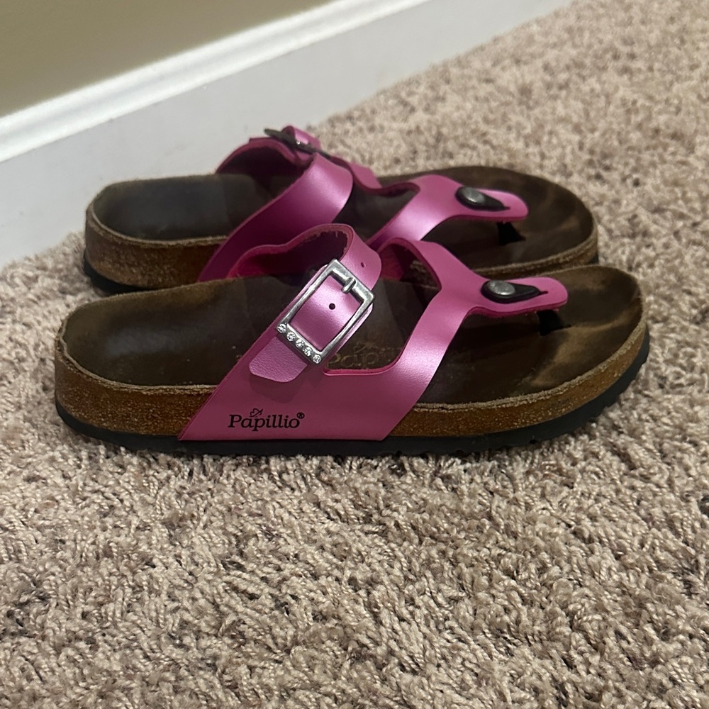 NWOT Papillio Bikerstonk Women's Pink Sandals size 39